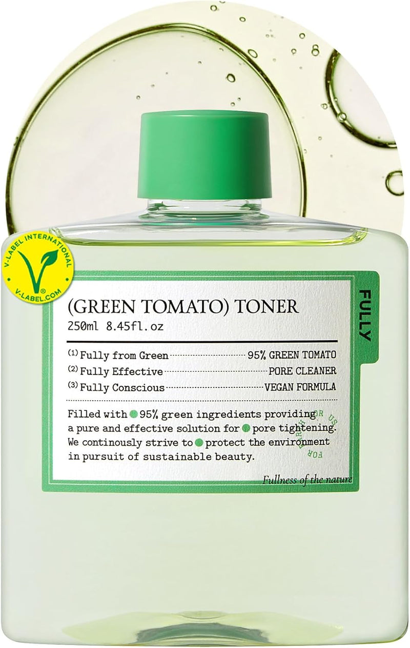 AsiaBeautyMall FULLY Green Tomato Toner Toner Lotion Light Gray