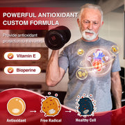 Nature Target CoQ10 + PQQ + Vitamin E, 400mg, 120 Softgels CoQ10