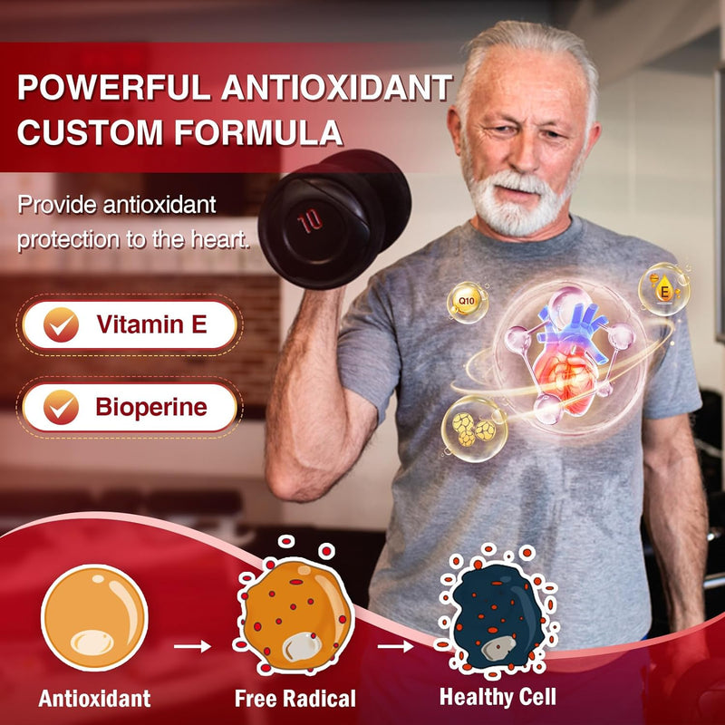 Nature Target CoQ10 + PQQ + Vitamin E, 400mg, 120 Softgels CoQ10