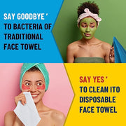 AsiaBeautyMall ITO Disposable Face Towel - 100% Cotton Facial Towel