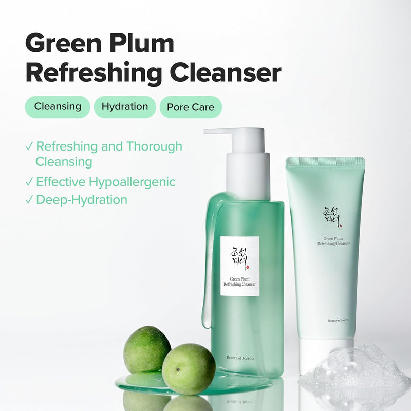 AsiaBeautyMall Beauty Of Joseon Green Plum Refreshing Cleanser Face Cleanser