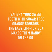 Swiss Imports Swiss Imports Orange Sugarfree Candy Bonbons - 1.4oz Sugarfree Candy