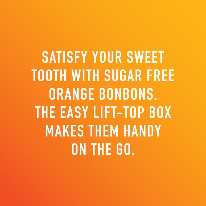 Swiss Imports Swiss Imports Orange Sugarfree Candy Bonbons - 1.4oz Sugarfree Candy