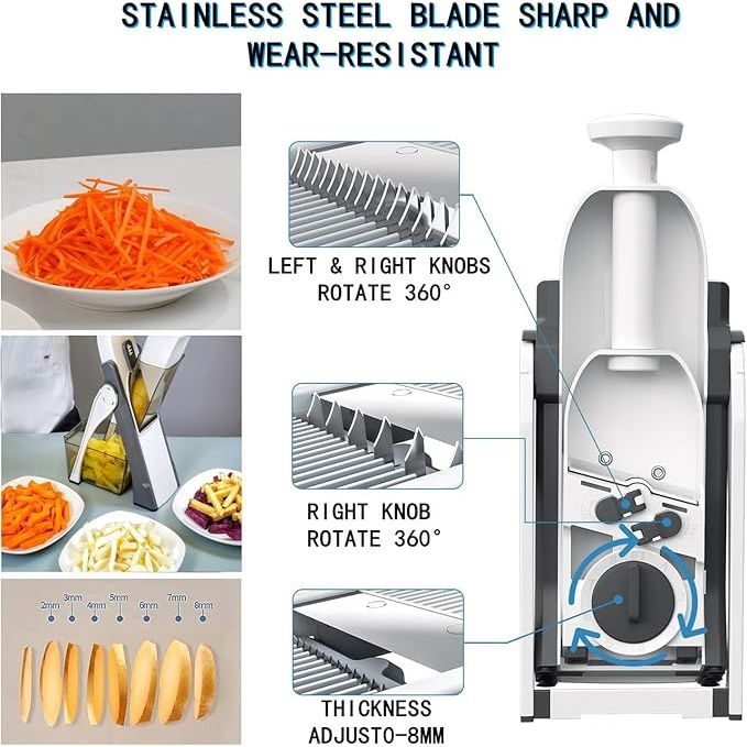 SmartPursue™ 15-in-1 Vegetable Chopper and Slicer Kitchen Slicers