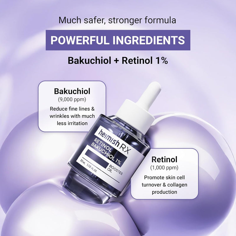 AsiaBeautyMall Heimish RX Retinol Bakuchiol 1% Booster Oil Serum