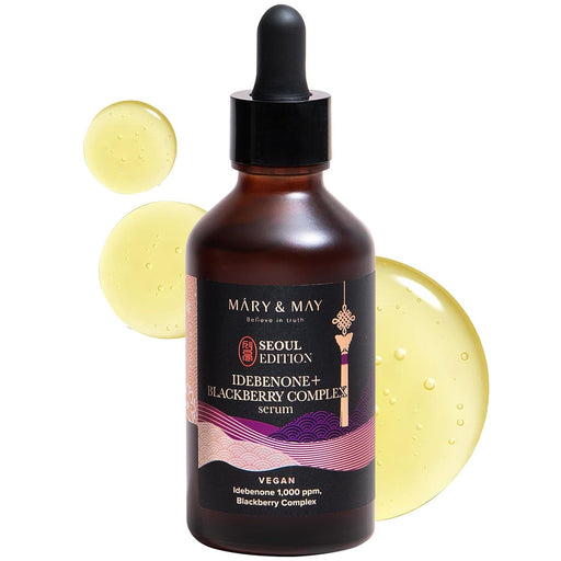 AsiaBeautyMall Mary & May Vegan Idebenone+ Blackberry Complex Serum Serum