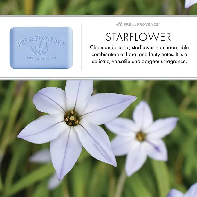 Pre De Provence Pre De Provence Starflower Shea Butter Enriched Vegetable Soap 150g Bar Soap