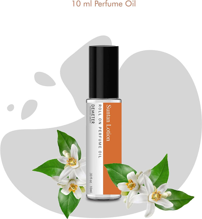 Suntan Lotion Perfume Oil Roll on by Demeter Fragrance Library