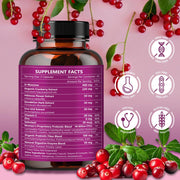 Nature Target Women’s Urinary Health Probiotics, 60 Billion Probiotics, 90 Veggie Capsules Probiotic