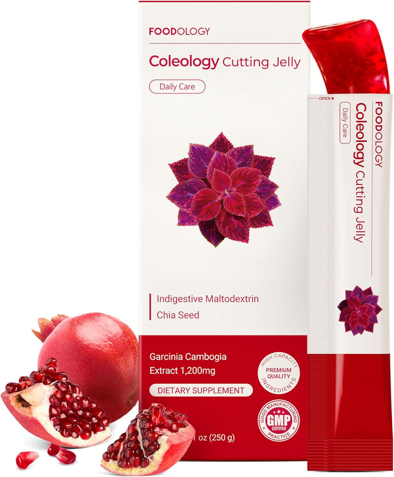 AsiaBeautyMall Foodology Coleology Cutting Jelly Supplement White Smoke
