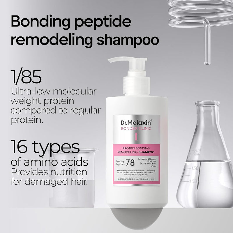AsiaBeautyMall Dr. Melaxin Bondex Clinic I Protein Binding Remodeling Shampoo Shampoo