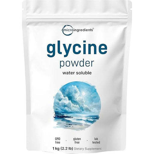 Micro Ingredients GLYCINE USP PWD 1000 GM DS Vitamins & Supplements