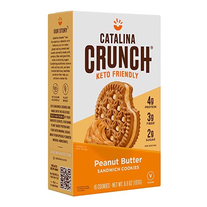 Cozy Farm - Catalina Crunch Peanut Butter Cookie Sandwich (Pack Of 6)
