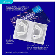 MySmile Prefilled Teeth Whitening Trays w/ 12% Hydrogen Peroxide Teeth Whitening