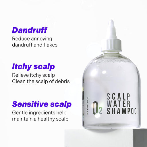 AsiaBeautyMall ALIVE:LAB O2 Scalp Water Shampoo Shampoo White Smoke