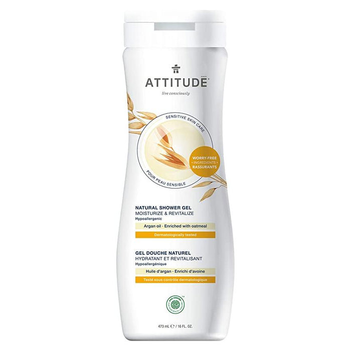 Attitude (Pack of 16) Body and Wash Sensitive Moisturizing Revitalizer