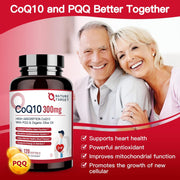Nature Target CoQ10 + PQQ + Olive Oil, 300mg, 120 Softgels CoQ10