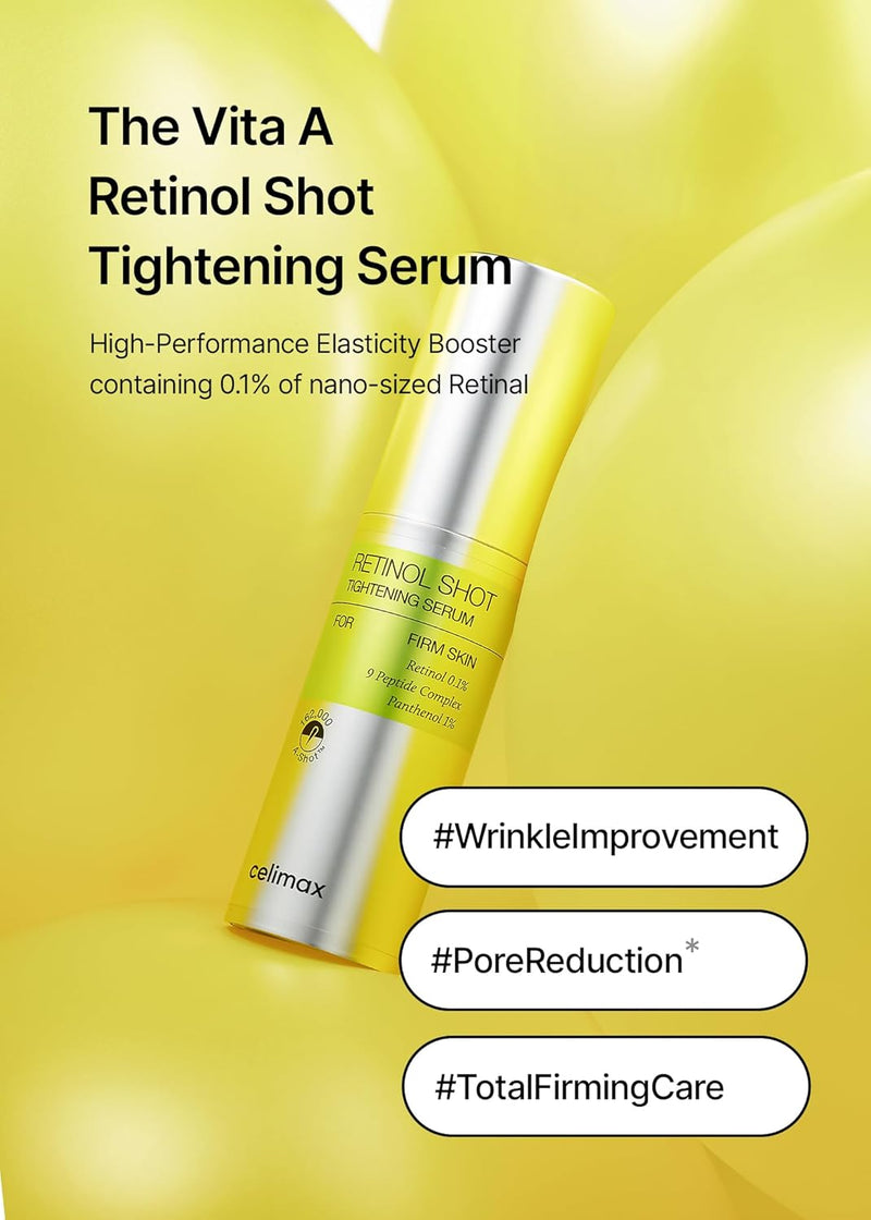 AsiaBeautyMall Celimax Retinol Shot Tightening Serum Serum Dark Khaki