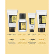 AsiaBeautyMall Cosrx All About Snail Kit 4-Step