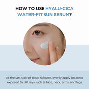 AsiaBeautyMall SKIN1004 Madagascar Centella Hyalu-Cica Water-Fit Sun Serum SPF50+ PA++++ (2-Pack) Sunscreen