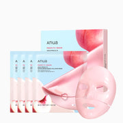 AsiaBeautyMall ANUA Peach 70 Niacin Brightening Collagen Mask Face Mask White Smoke
