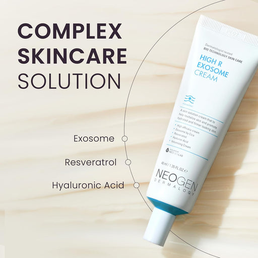 AsiaBeautyMall NEOGEN Dermalogy High R Exosome Cream Moisturizer Antique White