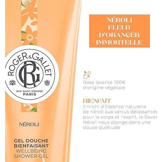 Roger & Gallet Roger & Gallet Neroli Shower Gel 6.7 oz Shower Gel