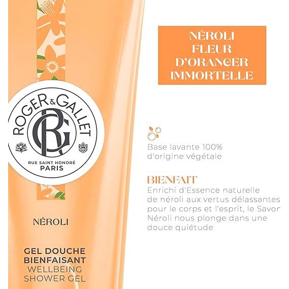 Roger & Gallet Neroli Shower Gel 6.7 oz