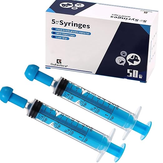 Leader Oral Dosage Syringe  5ML 50Ct