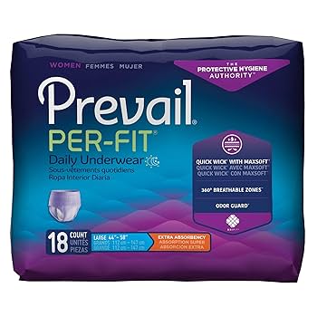 Prevail PREVAIL PER-FIT WMN 4X18 LRG Health Care