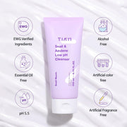 AsiaBeautyMall TIA'M Snail & Azulene Low pH Cleanser Face Cleanser