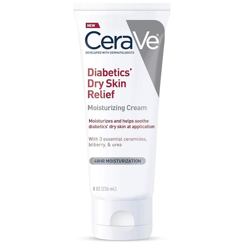 CeraVe CeraVe Diabetics Dry Skin Relief Moisturizing Cream 8 Oz Lotion & Moisturizer