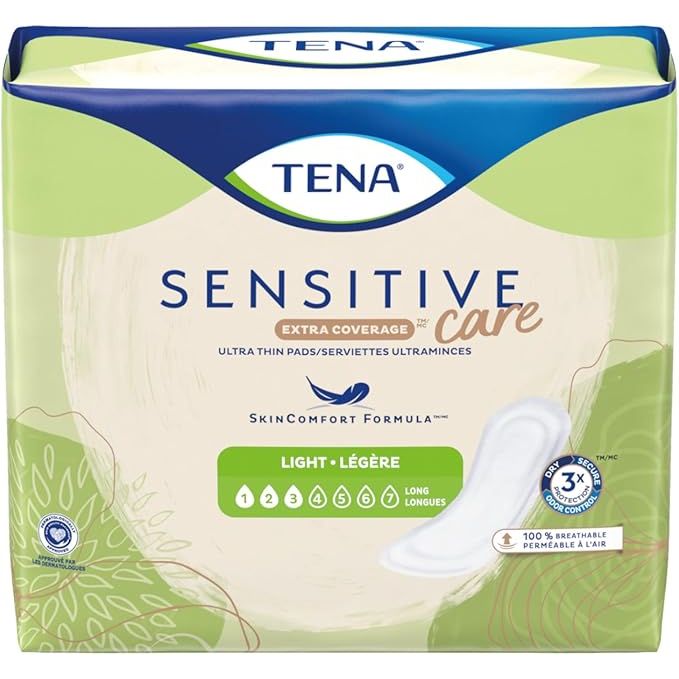 Tena Tena Intimates Light Ultra Thin Pads Long Incontinence pads