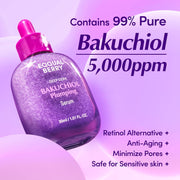 AsiaBeautyMall EQQUALBERRY Deep Cera Bakuchiol Plumping Serum Serum Plum