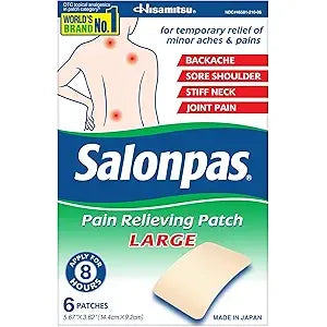Salonpas Salonpas Pain Relief Patch Lrg Medicine & Drugs
