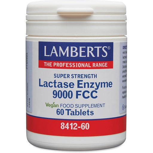 Lamberts Lactase  Enz  9000Fcc  TBb 60 Cplt Digestive Support Supplements