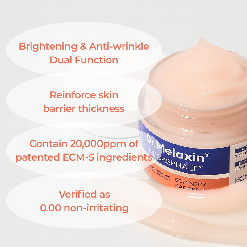 AsiaBeautyMall Dr. Melaxin Necksphalt ECM Neck Barrier Cream Neck Cream