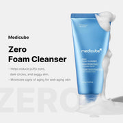 AsiaBeautyMall Medicube Zero Foam Cleanser Face Cleanser
