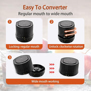 SmartPursue™ Vacuum Sealing Machine Mason Jar Vacuum Sealer Electric Vacuum Sealing Machine Kit