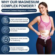 Nature Target Magnesium Powder Supplement, 10.58 OZ Magnesium Glycinate