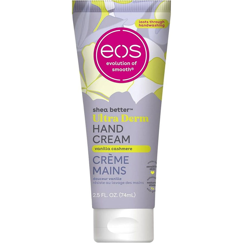 eos eos Shea Better Vanilla Cashmere Ultra Derm Hand Cream, 2.5 Fl Oz Hand Cream