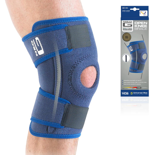 Neo G Neo G Adjustable Open Knee Support, Universal One Size (OSFA) Supports & Braces
