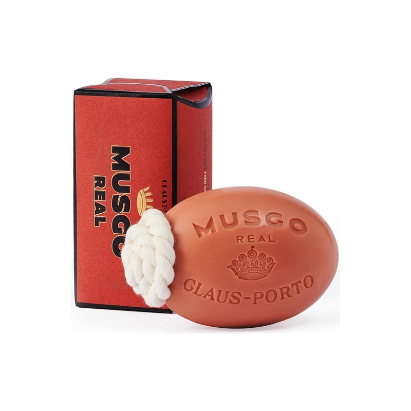 Claus Porto Musgo Real Soap-On-A-Rope Puro Sangue Scent - 6.7 oz Bath