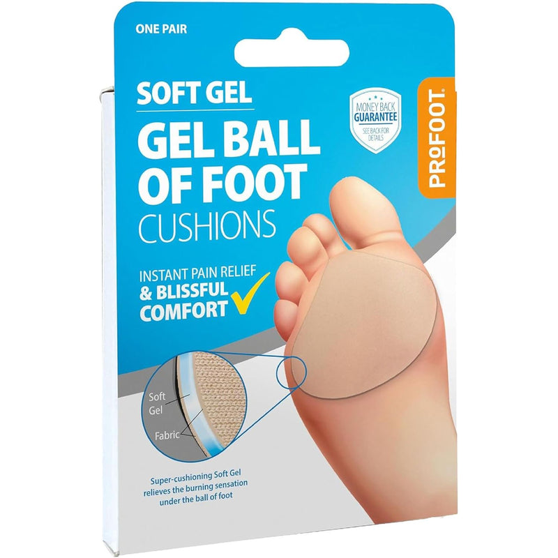 Profoot Profoot Soft Gel Ball Of Foot Cushions Health Care