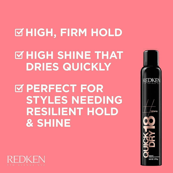 Redken Quick Dry 18 Instant Finishing Spray 9.8 oz