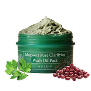 AsiaBeautyMall AXIS-Y Mugwort Pore Clarifying Wash Off Pack Face Mask White Smoke