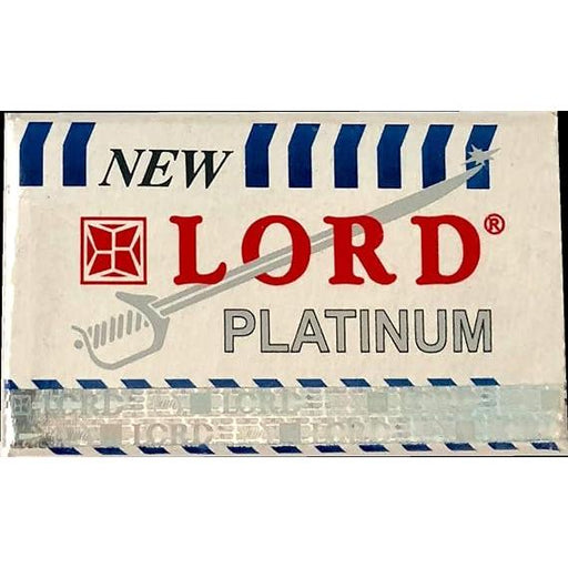 Lord Platinum Double Edge Razor Blades - 20x5 Pack