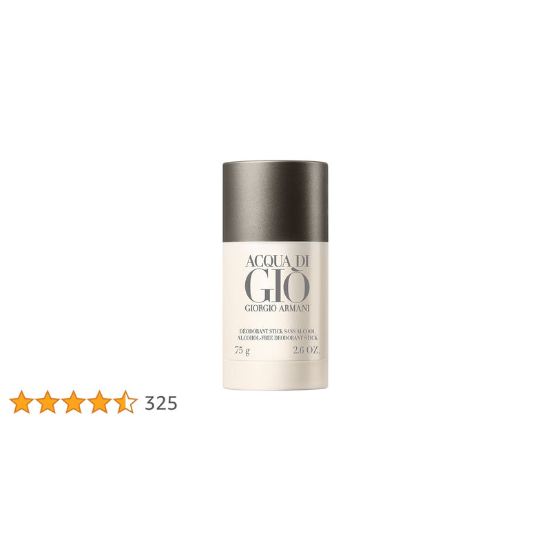 giorgio armani Acqua DI GIO Deodorant Stick for Men 2.6oz Alcohol Free by Giorgio Armani Deodorant