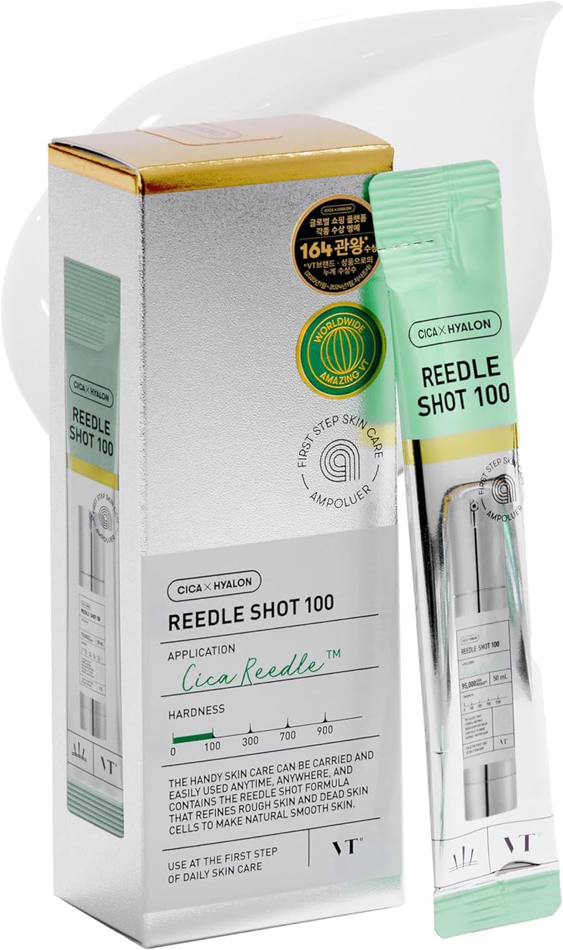 AsiaBeautyMall VT Reedle Shot 100 Stick Pouch Serum Gray