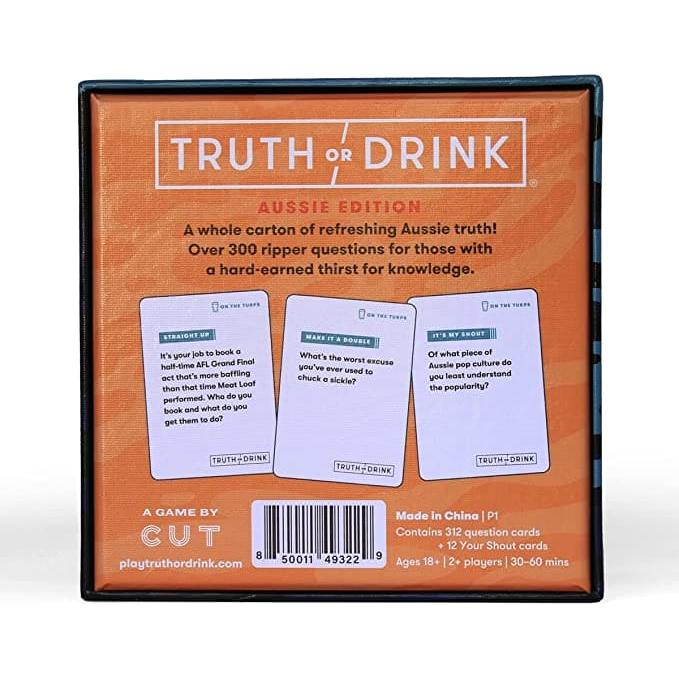 Truth or Drink: On the Turps | Aussie Edition Party Game